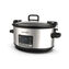 Crock-Pot® 7-Qt. Programmable MyTime™ Slow Cooker with Locking Lid, Stainless Steel Image 1 of 3